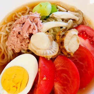 暑い日にぴったりの冷麺